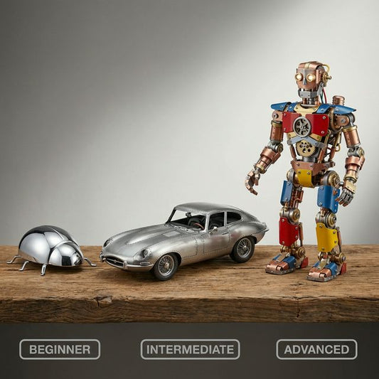 Metal Model Kit Difficulty Levels Explained