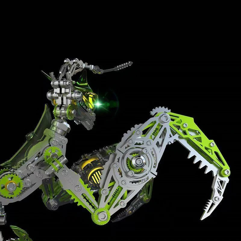 MECHANICAL MANTIS "Zero Plain" – 3D Metal Model Kit (Magnetic LED Edition)