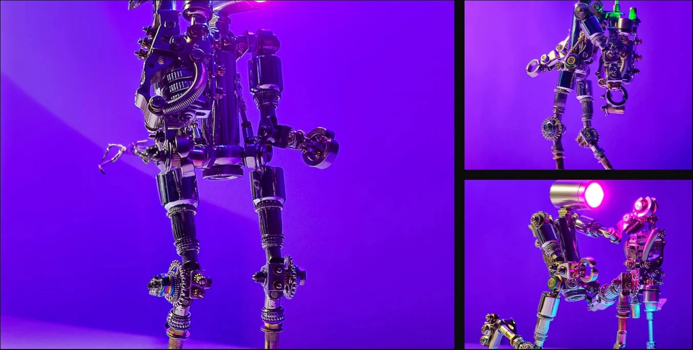 TERMINATOR-M – 3D Mechanical Robot Kit (LED)