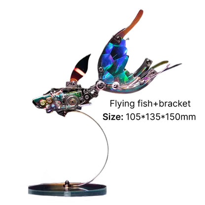 LEVIATHAN GLIDER – 3D Metal Flying Fish Kit