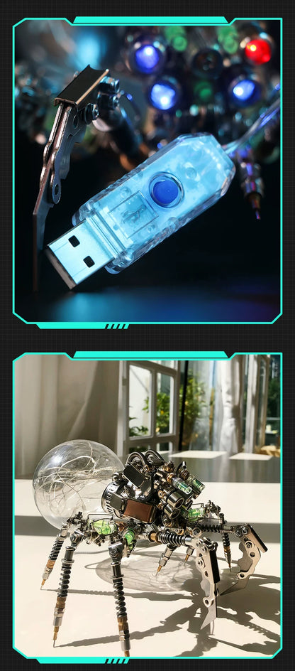 POWER GRID SPIDER – 683-Part Metal Mecha Kit