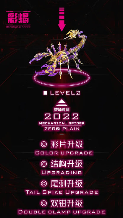 WAR SCORPION – 3D Metal Combat Arachnid Kit