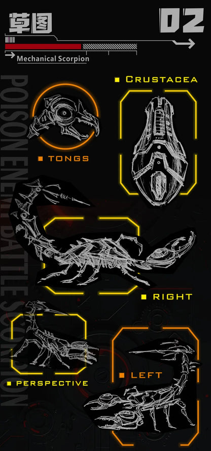 WAR SCORPION – 3D Metal Combat Arachnid Kit