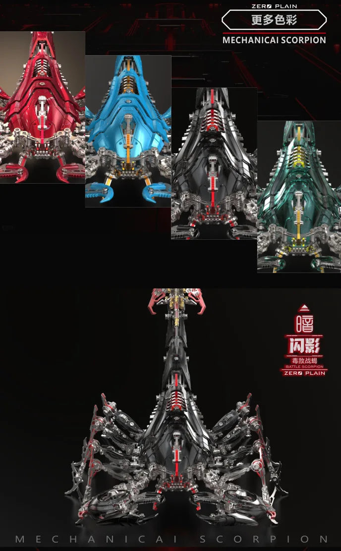 WAR SCORPION – 3D Metal Combat Arachnid Kit