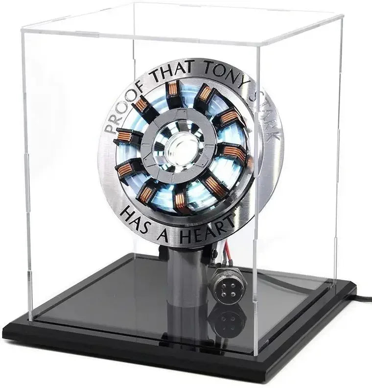 Aluminum Alloy Arc Reactor DIY Model Decorative MK1 MK2 Led