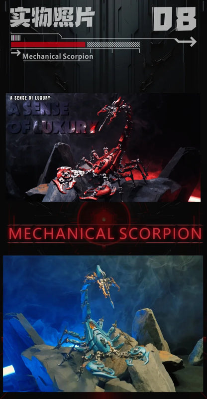 WAR SCORPION – 3D Metal Combat Arachnid Kit