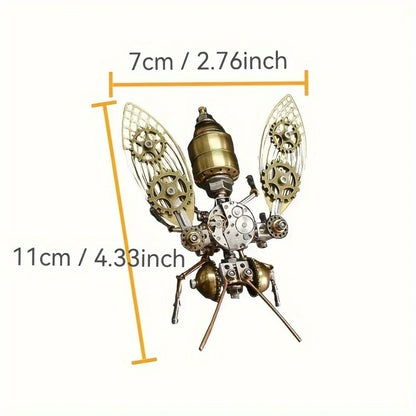 STEAMPUNK BEE – Gold Mechanical Insect Collection