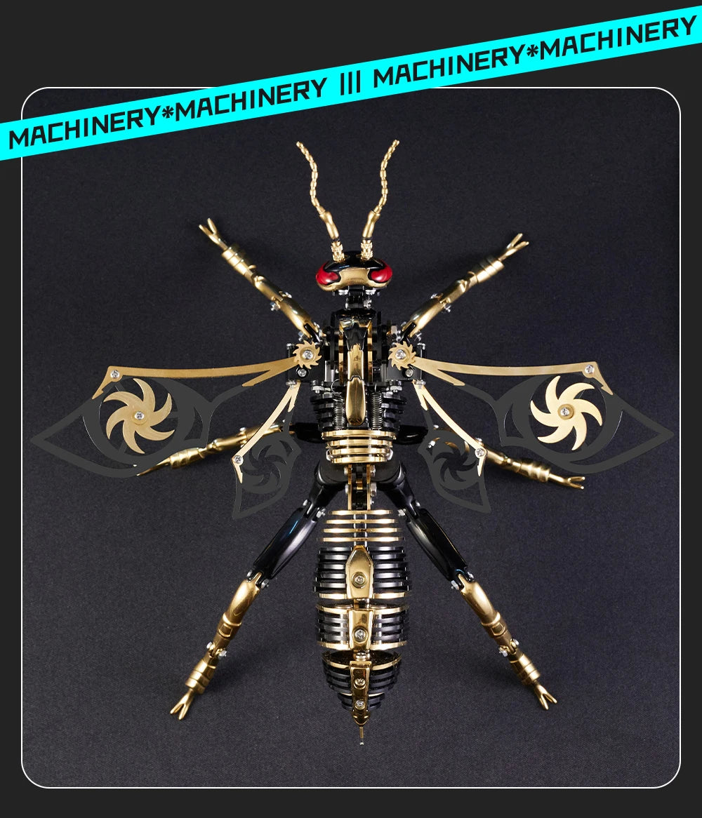 BUMBLEBEE MECHA – 3D Metal Insect Model Kit
