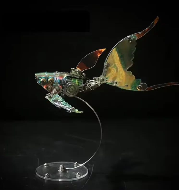 LEVIATHAN GLIDER – 3D Metal Flying Fish Kit