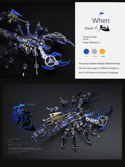 MICRO-MECH SERIES – 3D Metal Insect Starter Kit