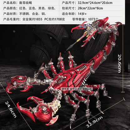 WAR SCORPION – 3D Metal Combat Arachnid Kit