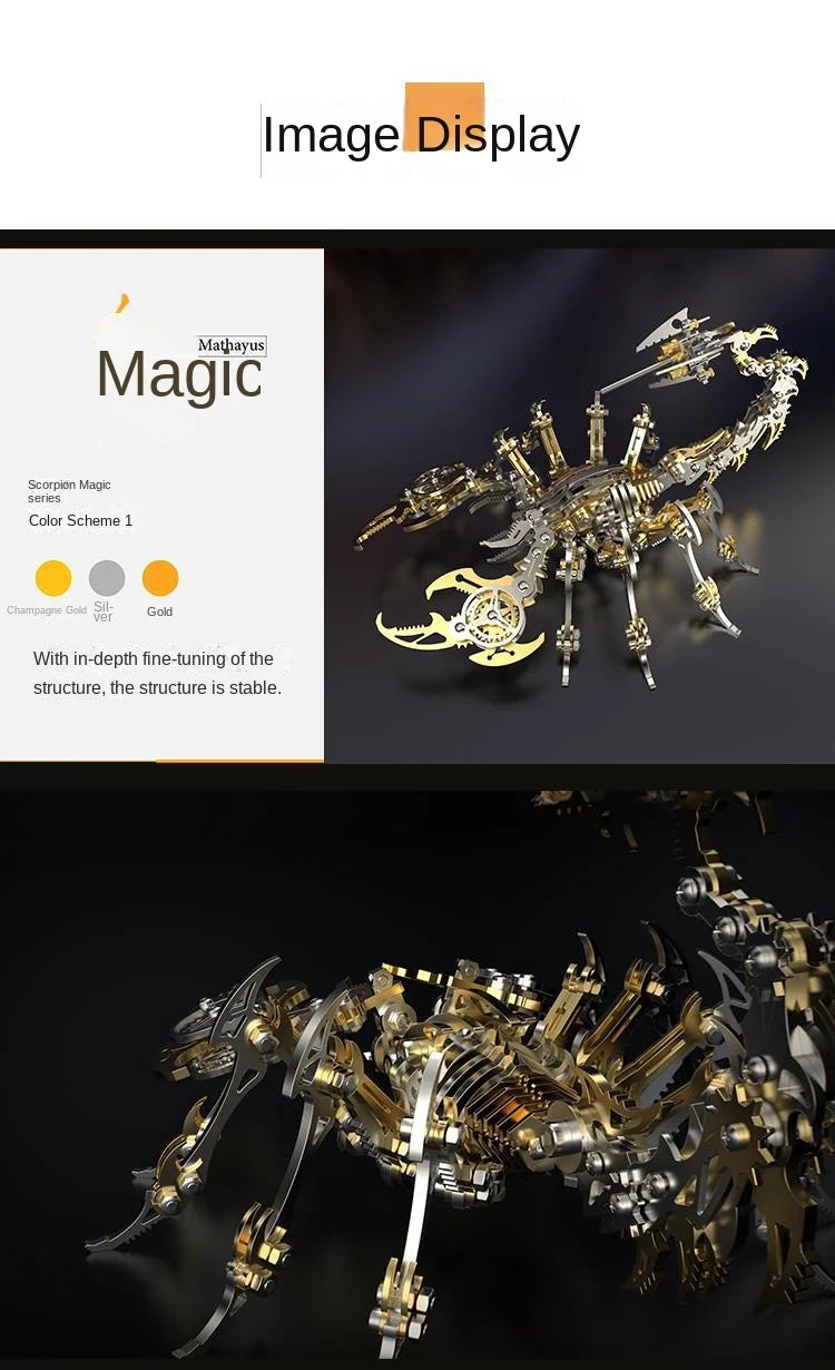 MICRO-MECH SERIES – 3D Metal Insect Starter Kit