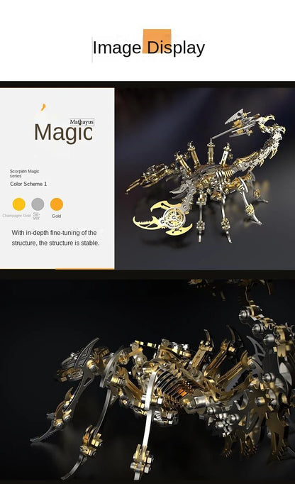 MICRO-MECH SERIES – 3D Metal Insect Starter Kit