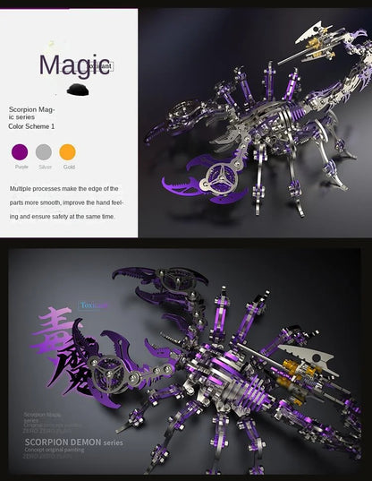 MICRO-MECH SERIES – 3D Metal Insect Starter Kit