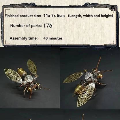 STEAMPUNK BEE – Gold Mechanical Insect Collection