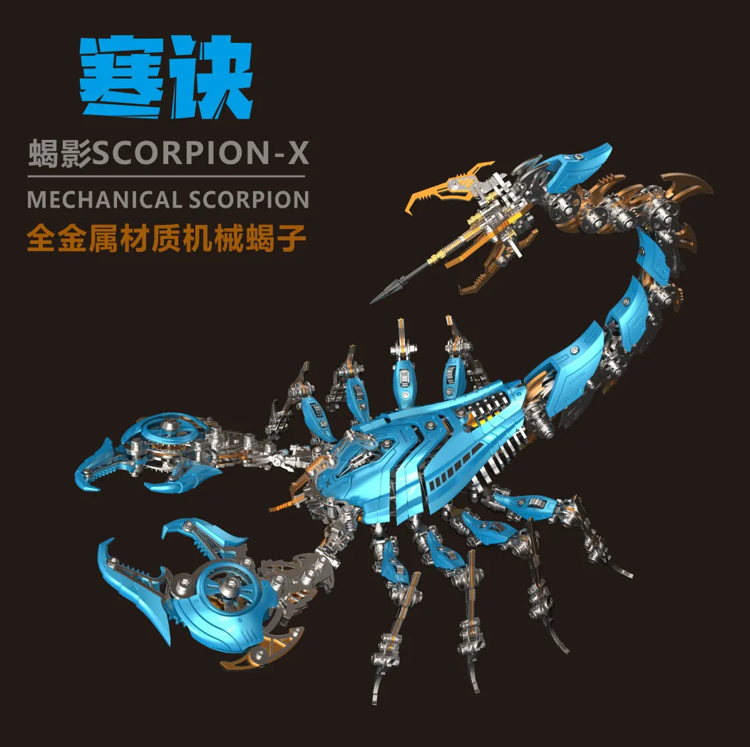 WAR SCORPION – 3D Metal Combat Arachnid Kit