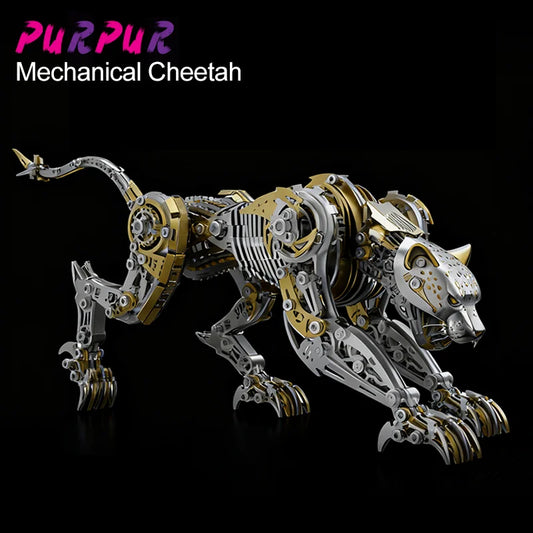 GHOST LEOPARD – 3D Metal Cheetah Predator Kit