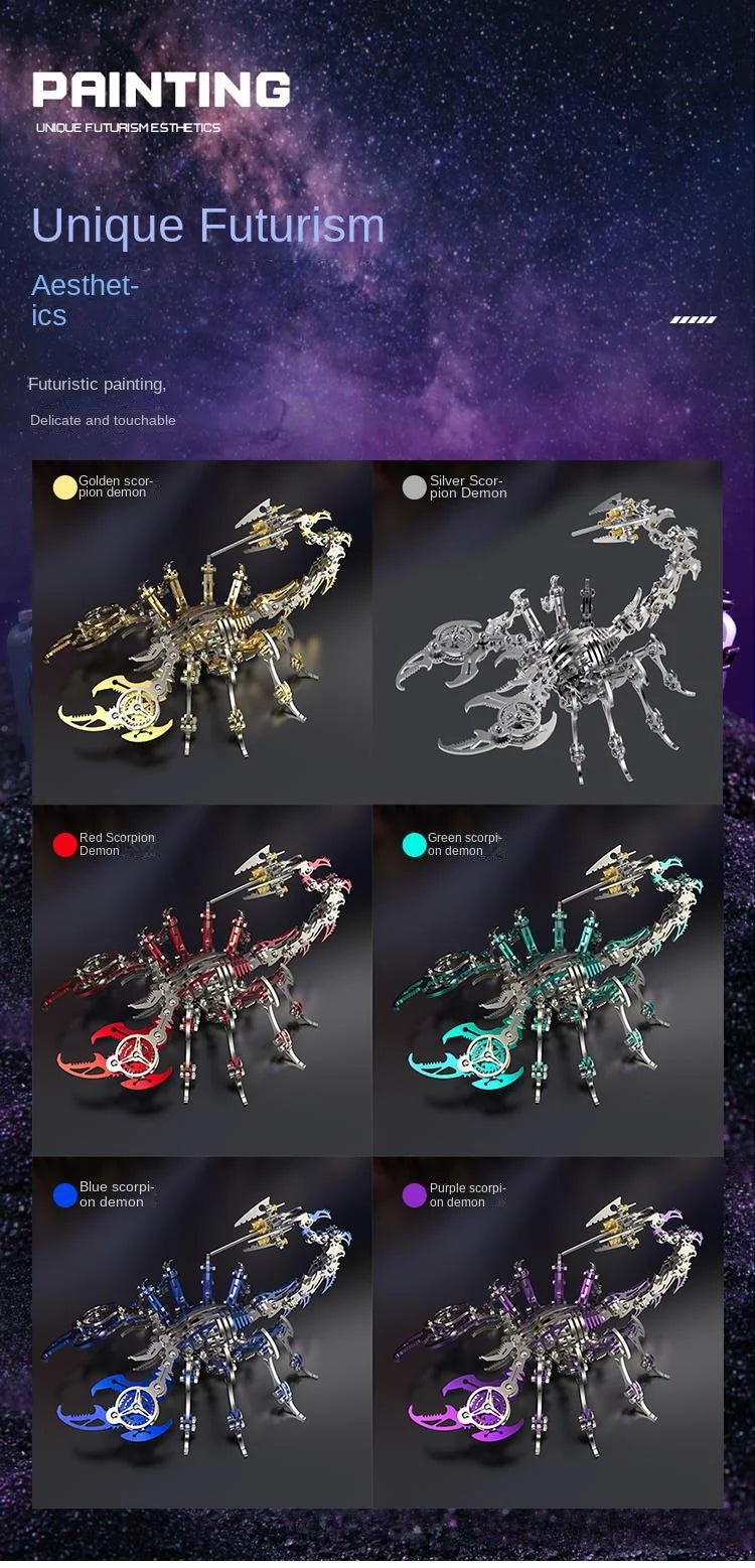 MICRO-MECH SERIES – 3D Metal Insect Starter Kit