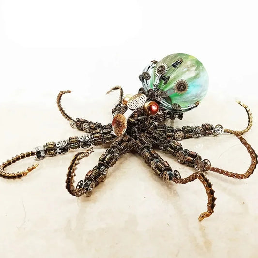 KRAKEN ENGINE – 3D Metal Octopus Model Kit