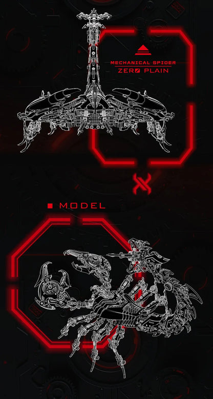 WAR SCORPION – 3D Metal Combat Arachnid Kit