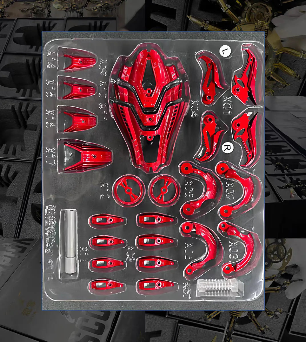 WAR SCORPION – 3D Metal Combat Arachnid Kit