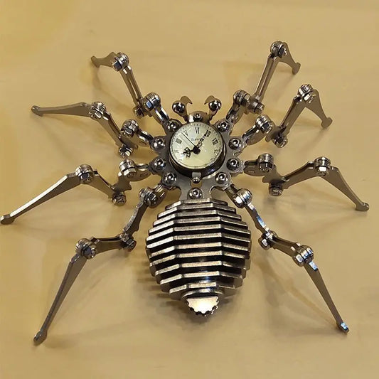 CHRONO-SPIDER – Static Steel Arachnid Sculpture