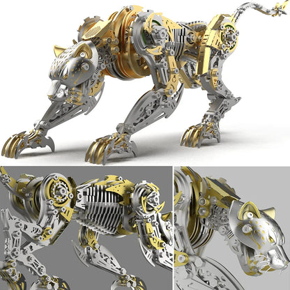 GHOST LEOPARD – 3D Metal Cheetah Predator Kit