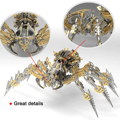 ARACHNE OVERLORD – 3D Spider King Metal Kit