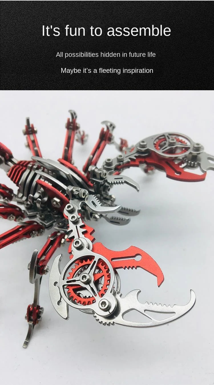 MICRO-MECH SERIES – 3D Metal Insect Starter Kit