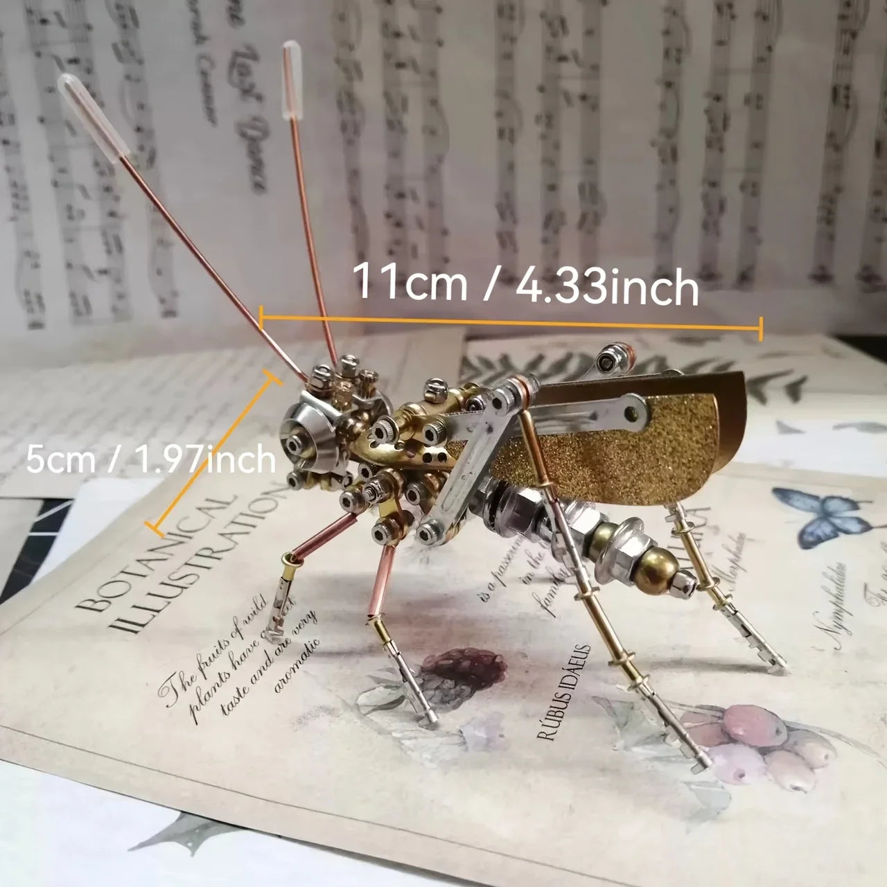 STEAMPUNK BEE – Gold Mechanical Insect Collection