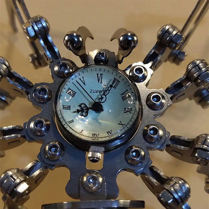 CHRONO-SPIDER – Static Steel Arachnid Sculpture