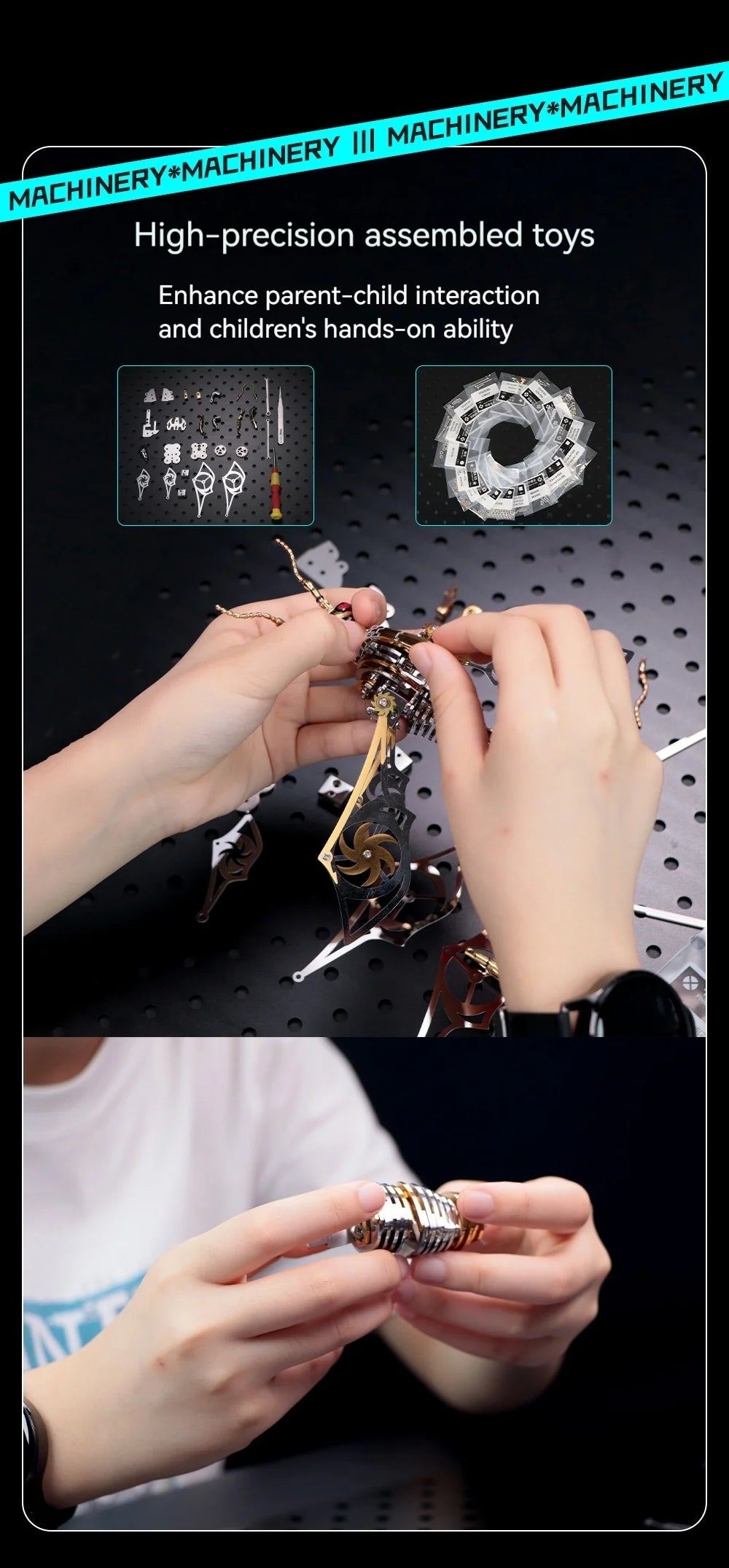 BUMBLEBEE MECHA – 3D Metal Insect Model Kit