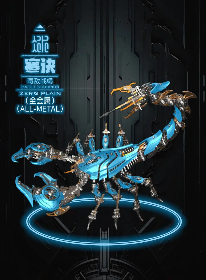 WAR SCORPION – 3D Metal Combat Arachnid Kit