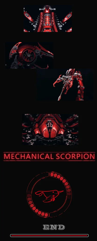 WAR SCORPION – 3D Metal Combat Arachnid Kit
