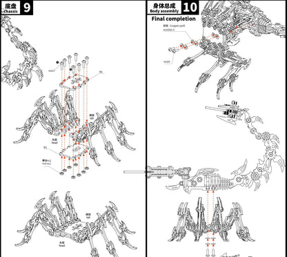MICRO-MECH SERIES – 3D Metal Insect Starter Kit