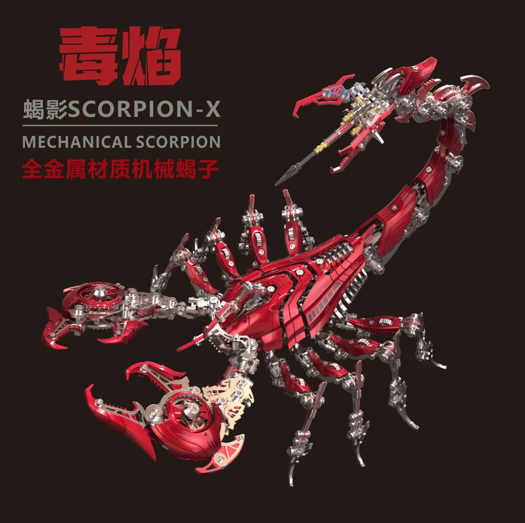 WAR SCORPION – 3D Metal Combat Arachnid Kit