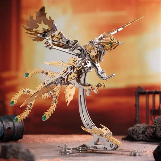 PHOENIX ASCENDANT – 3D Metal Mythical Bird Kit
