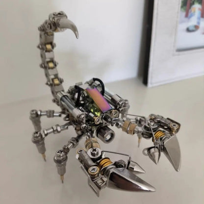 Metal 3D Puzzle DIY Kit - Mechanical Scorpion Model Building Set - Detail View