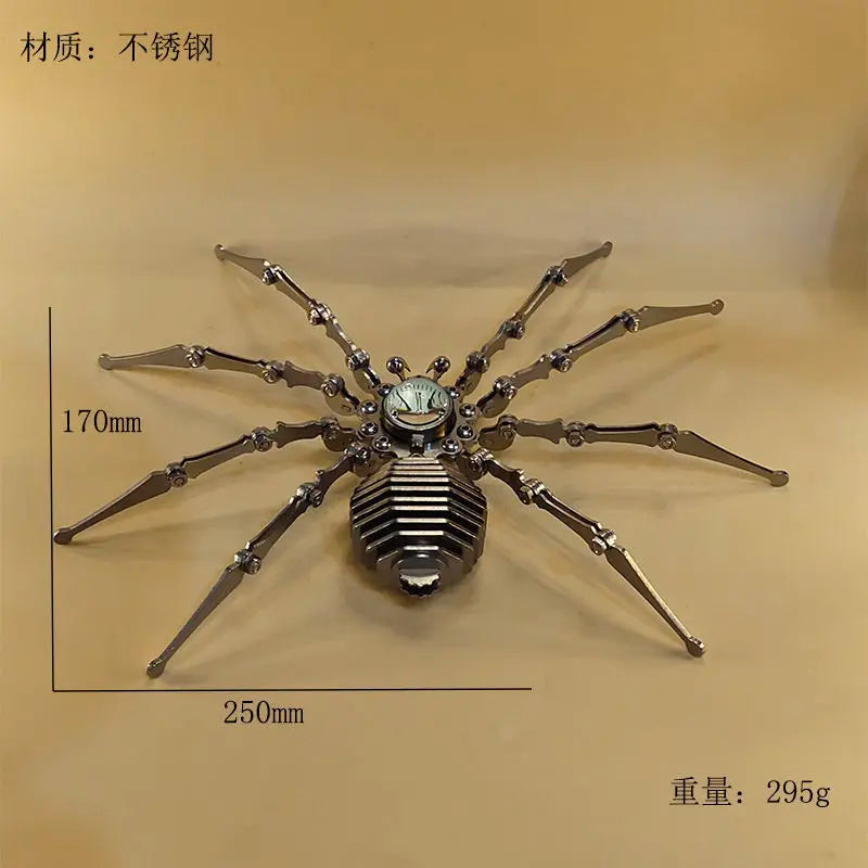 CHRONO-SPIDER – Static Steel Arachnid Sculpture