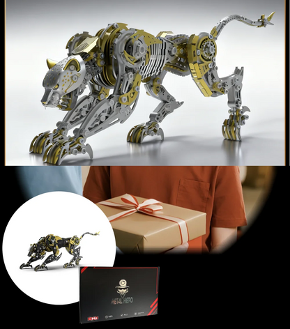 GHOST LEOPARD – 3D Metal Cheetah Predator Kit