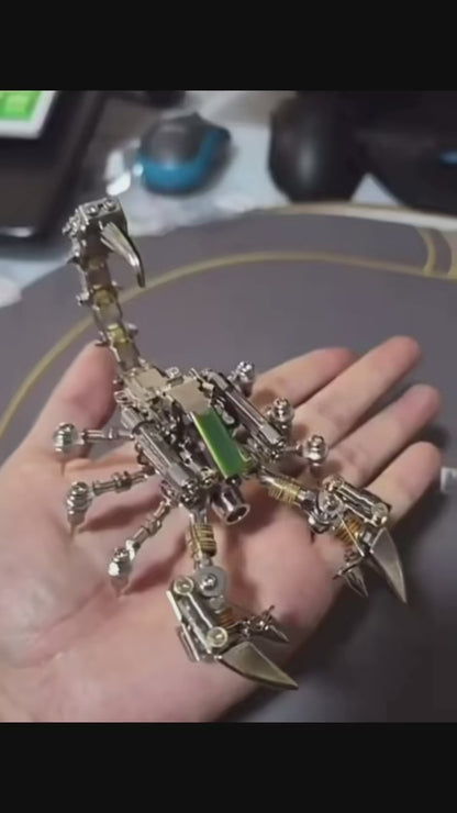 DIGITAL SCORPION – 3D Mechanical Metal Model Kit (373 Parts)