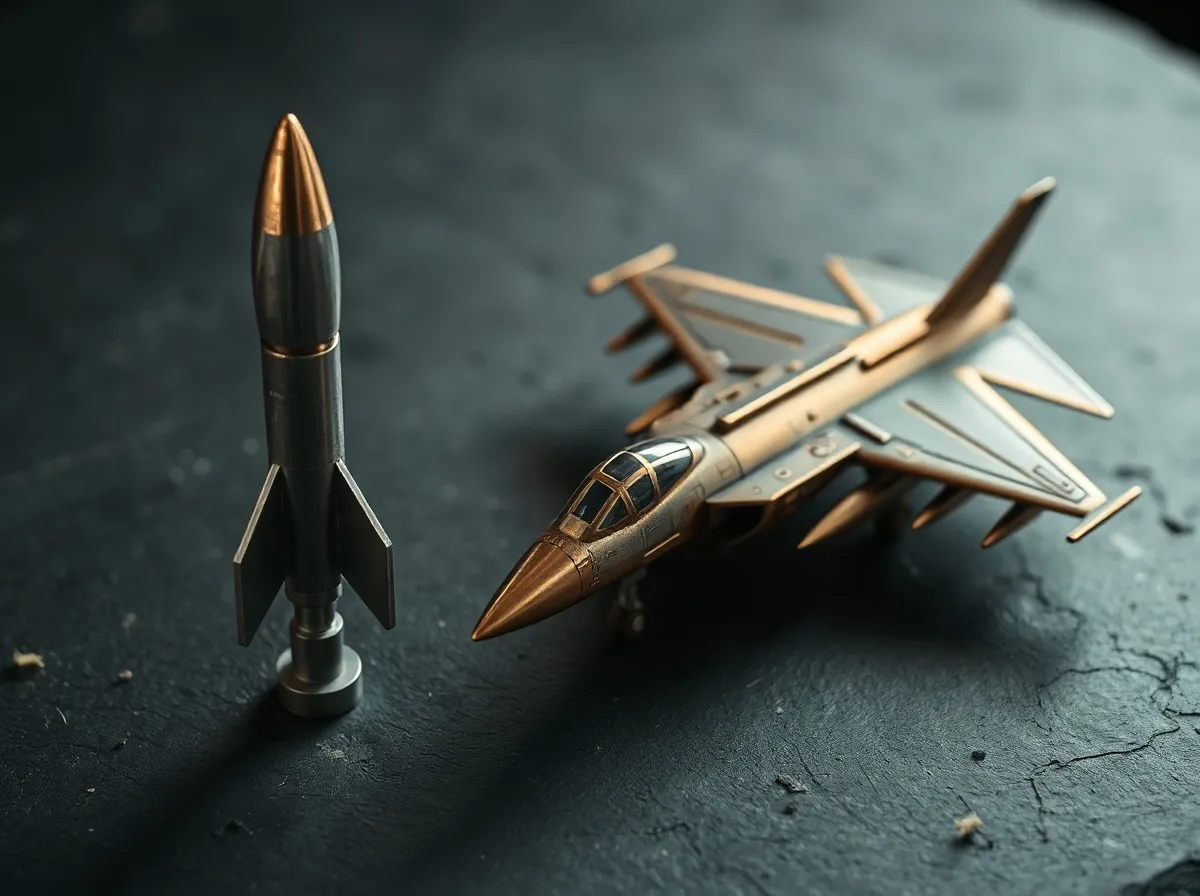 Aircraft & Space metal model kits