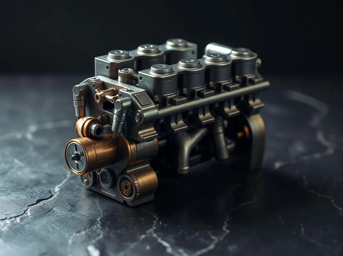 Engines & Machines metal model kits
