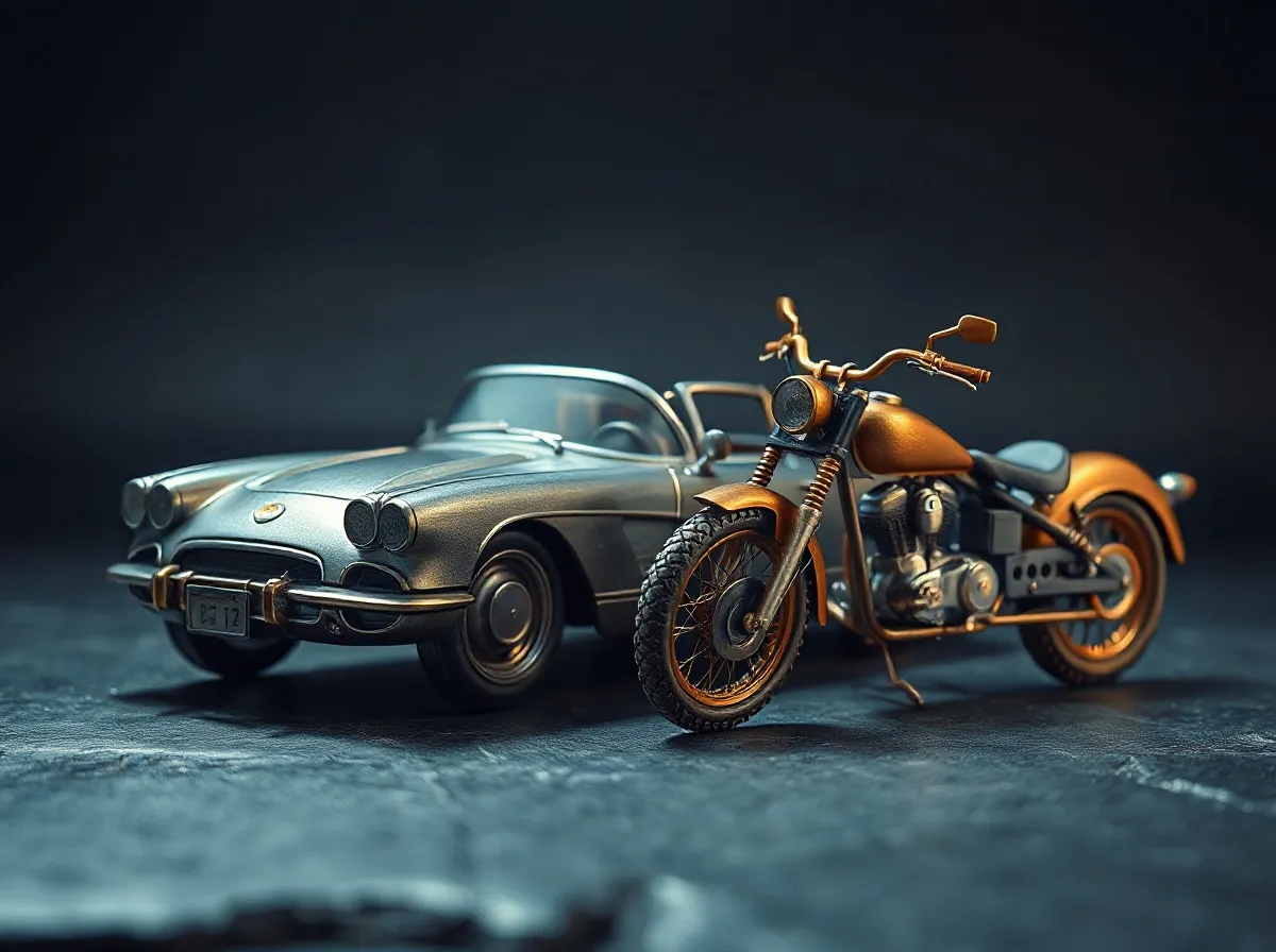 Cars & Vehicles metal model kits